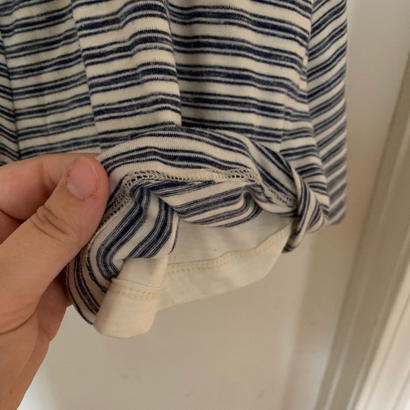 GAP Blue Striped Romper - Picture 3 of 3